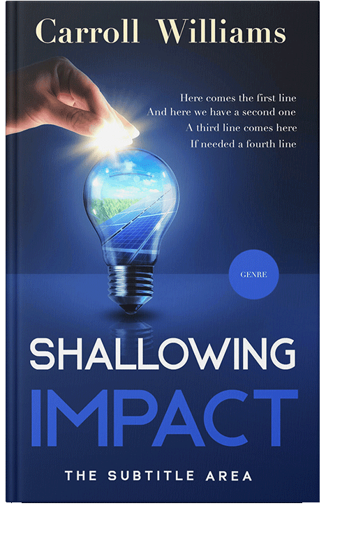 Front view of Biscay #10262 - Premade Science & Nature Book Cover