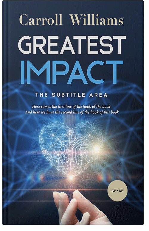 Front view of Premade Medical Book Cover - Blue Zodiac