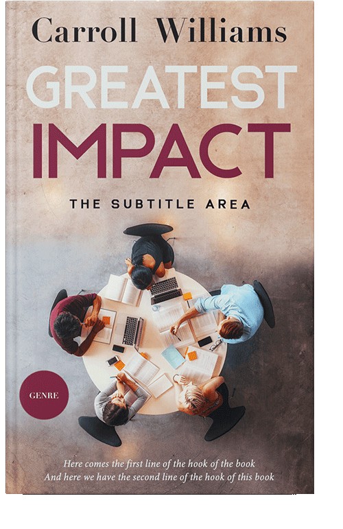 Front view of Soft Amber #10275 - Premade Self-Improvement & Self-Help Book Cover | BookCoverZone