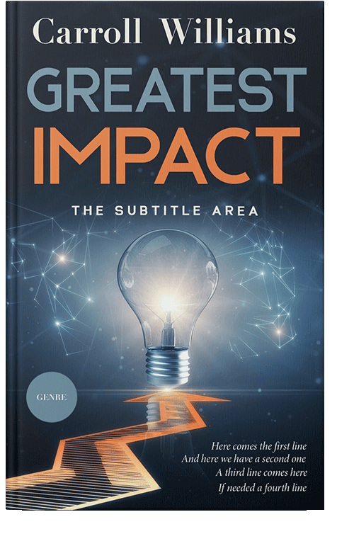 Front view of Rodeo Dust #10276 - Premade Business Book Cover