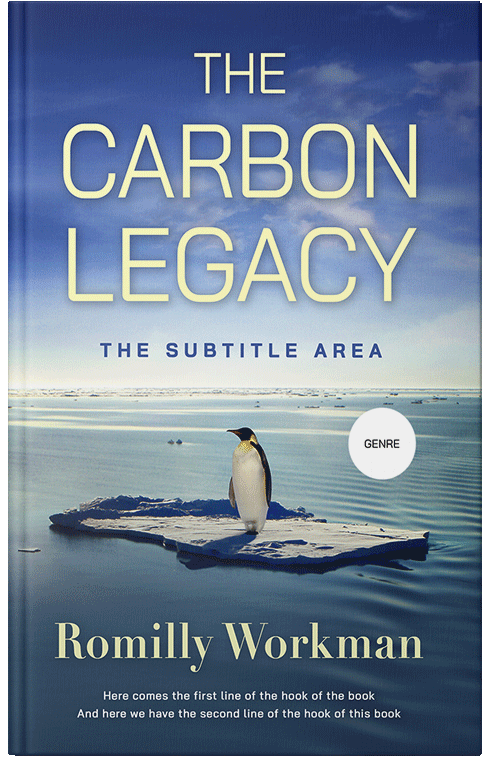 Front view of Premade Environment & Ecology Book Cover - East Bay