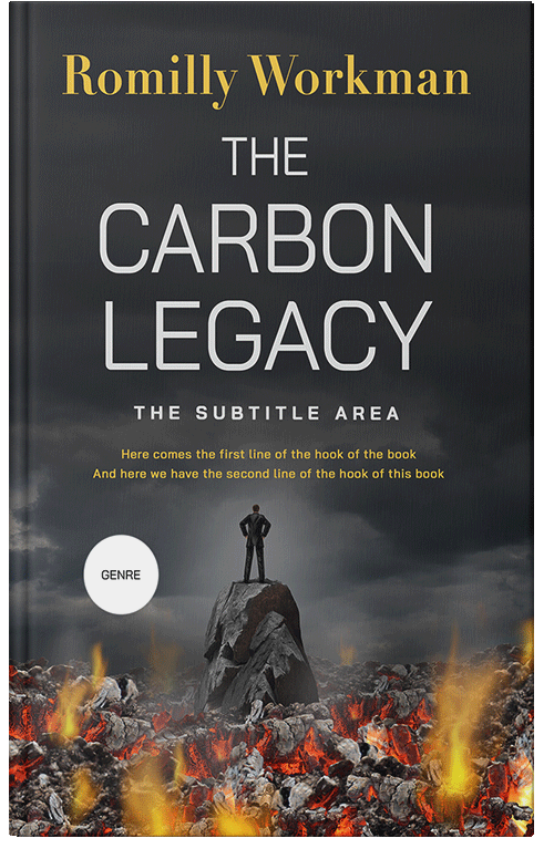 Front view of Premade Environment & Ecology Book Cover - Shark