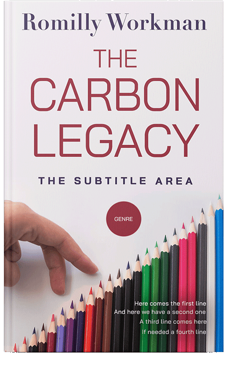 Front view of Limed Spruce #10286 - Premade Business Book Cover