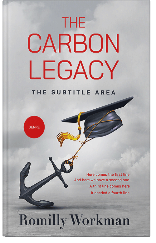 Front view of French Gray #10287 - Premade Self-Improvement & Self-Help Book Cover