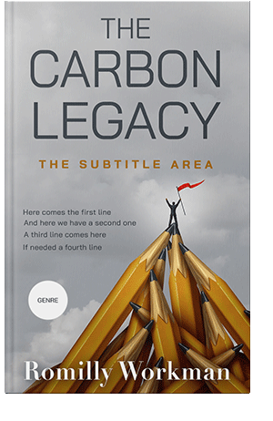 Pre Made Book Cover Silver Sand