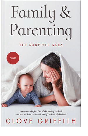 Pre Made Book Cover Bon Jour