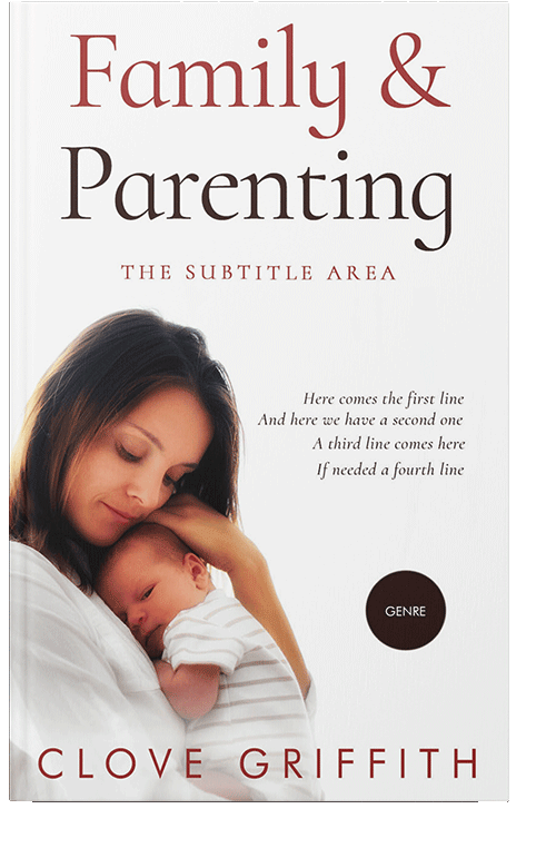 Front view of Cocoa Brown #10291 - Premade Health & Mind & Body Book Cover