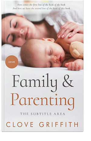 Pre Made Book Cover Soft Peach