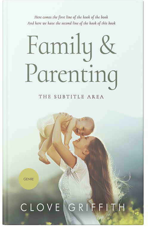Front view of Arrowtown #10296 - Premade Family & Parenting Book Cover