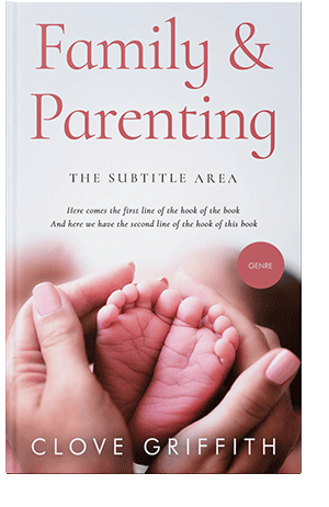 Pre Made Book Cover Soft Peach