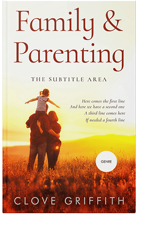 Pre Made Book Cover Rust