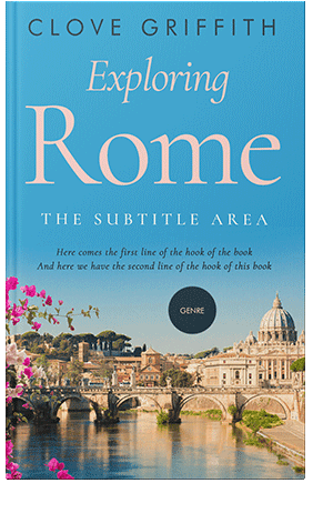 Pre Made Book Cover Vanilla