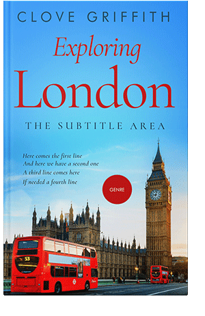 Pre Made Book Cover Picton Blue