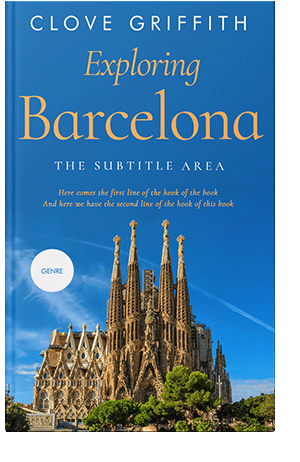 Pre Made Book Cover Denim