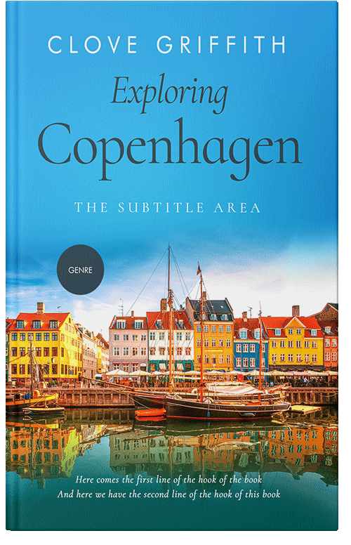 Front view of Premade Travel Book Cover - Tumbleweed