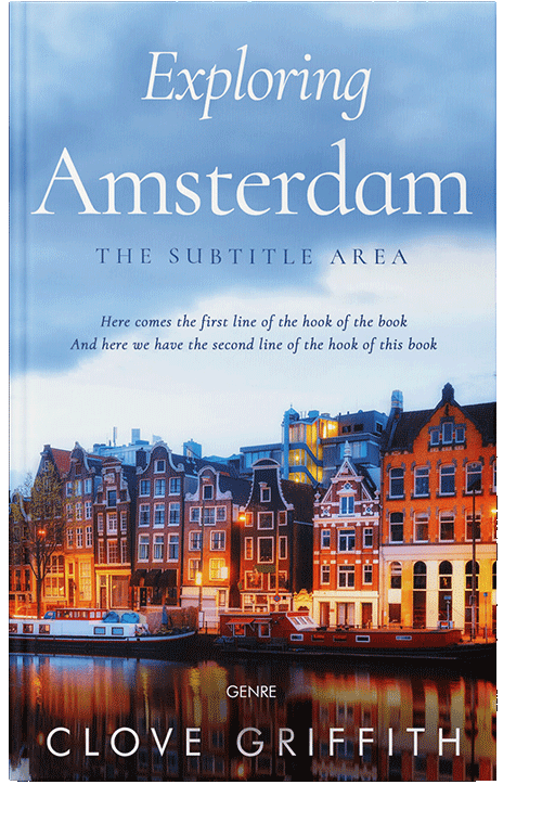 Front view of Cornflower #10311 - Premade Travel Book Cover