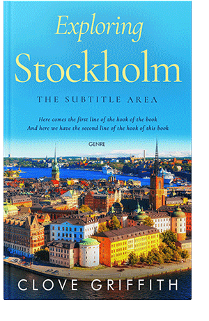 Pre Made Book Cover Picton Blue