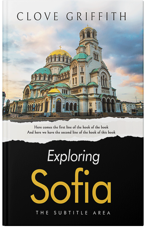 Front view of White Rock #10325 - Premade Travel Book Cover