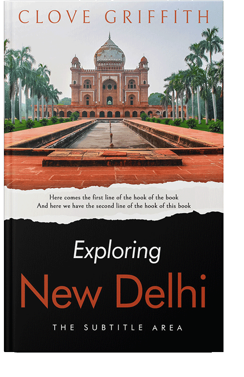 Front view of Zeus #10337 - Premade Travel Book Cover