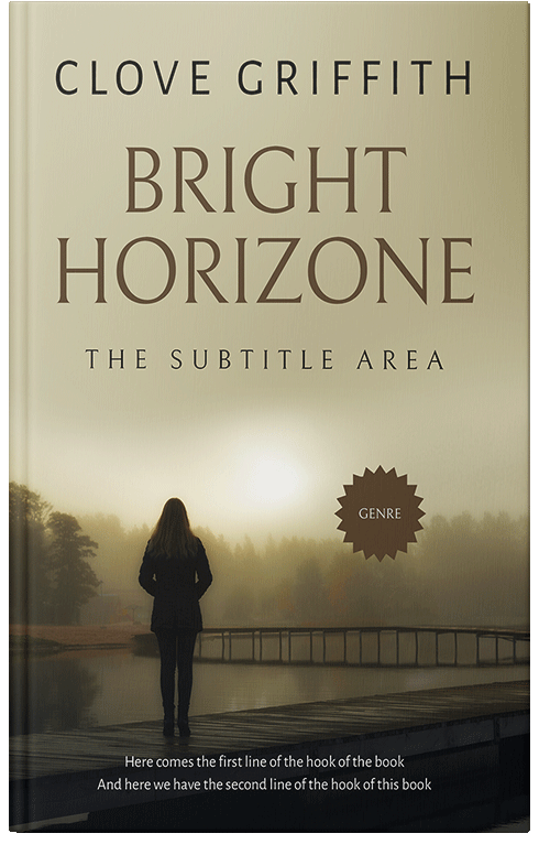 Front view of Coral Reef #10373 - Premade Mystery & Thriller & Suspense Book Cover