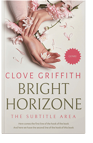 Pre Made Book Cover Pearl Bush