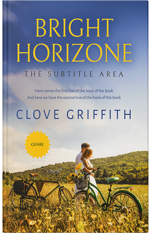 Front view of Premade Romance Book Cover - San Juan