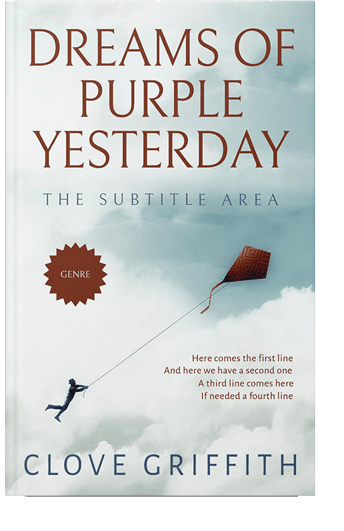 Front view of Mystic #10379 - Premade Fantasy Book Cover