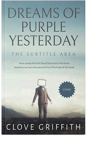 Pre Made Book Cover Tasman