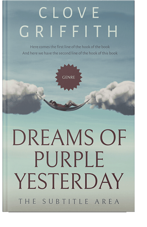 Front view of Tower Gray #10382 - Premade Abstract Book Cover