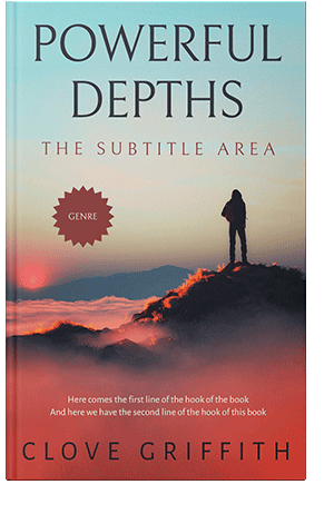 Pre Made Book Cover Green Spring