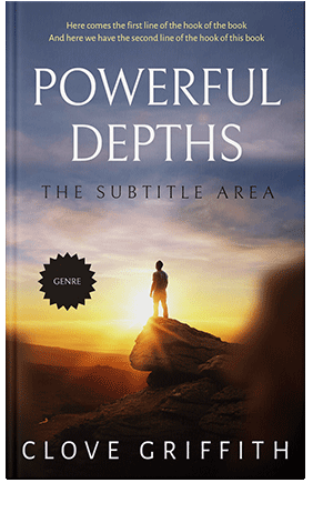 Pre Made Book Cover Comet