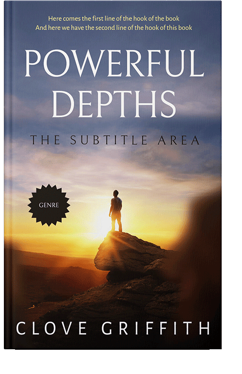 Front view of Comet #10390 - Premade Self-Improvement & Self-Help Book Cover