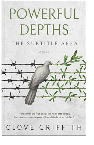 Pre Made Book Cover Desert Storm