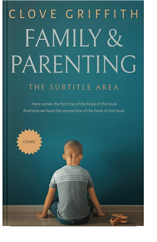 Front view of Eden #10399 - Premade Family & Parenting Book Cover