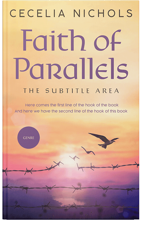 Front view of Manhattan #10400 - Premade Religion & Spirituality Book Cover