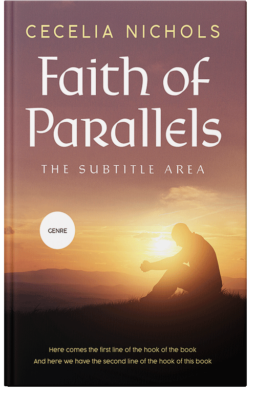 Front view of Premade Religion & Spirituality Book Cover - Au Chico