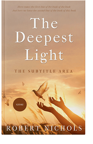 Pre Made Book Cover Tumbleweed