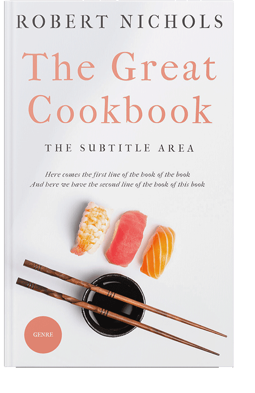 Front view of Soft Peach #10428 - Premade Travel Book Cover