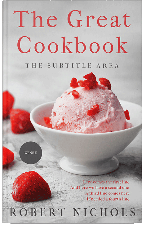 Front view of Alto #10433 - Premade Health & Dieting & Fitness Book Cover