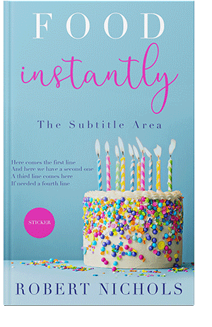 Pre Made Book Cover Half Baked