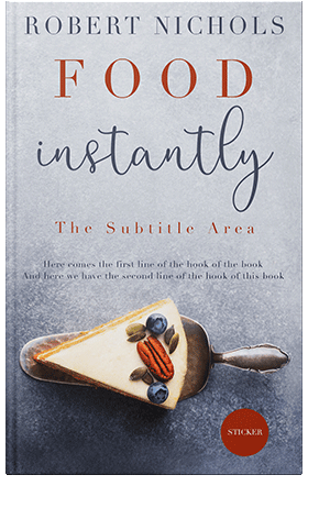 Pre Made Book Cover Mischka