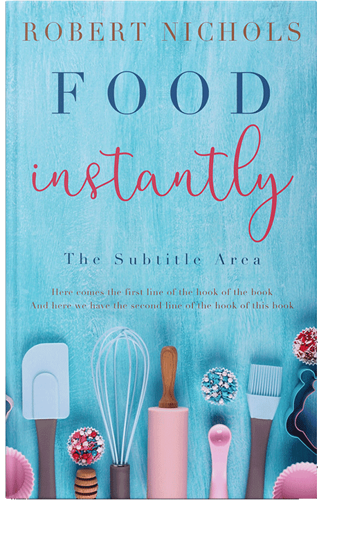 Front view of Seagull #10454 - Premade Cookbooks & Food & Wine Book Cover