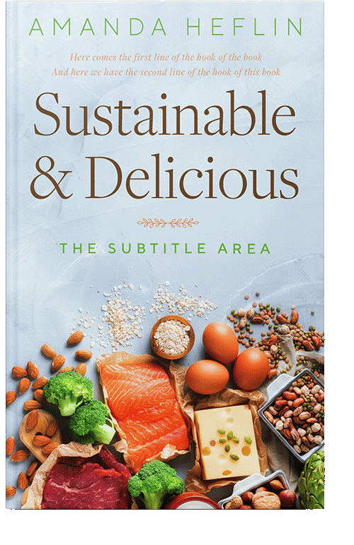 Front view of Mystic #10464 - Premade Health & Dieting & Fitness Book Cover