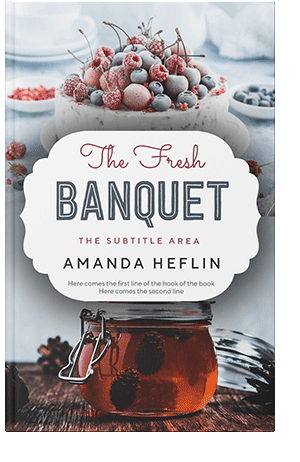 Pre Made Book Cover Iron