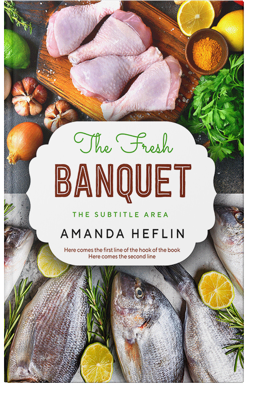 Front view of Cold Turkey #10481 - Premade Health & Dieting & Fitness Book Cover