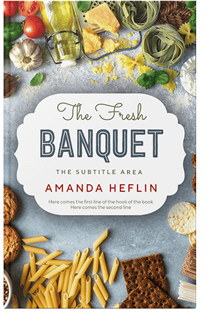 Pre Made Book Cover Pumice