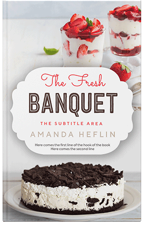 Pre Made Book Cover Swiss Coffee