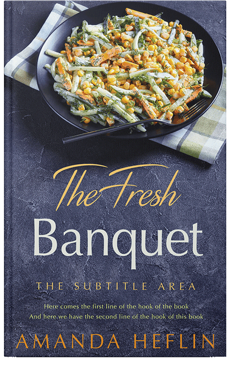 Front view of Fiord #10491 - Premade Health & Dieting & Fitness Book Cover