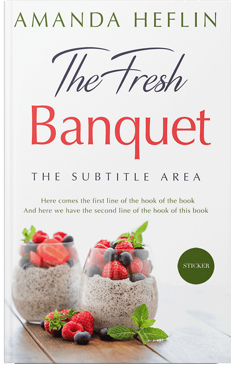 Front view of Wafer #10498 - Premade Health & Dieting & Fitness Book Cover