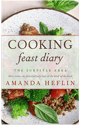 Pre Made Book Cover Clover